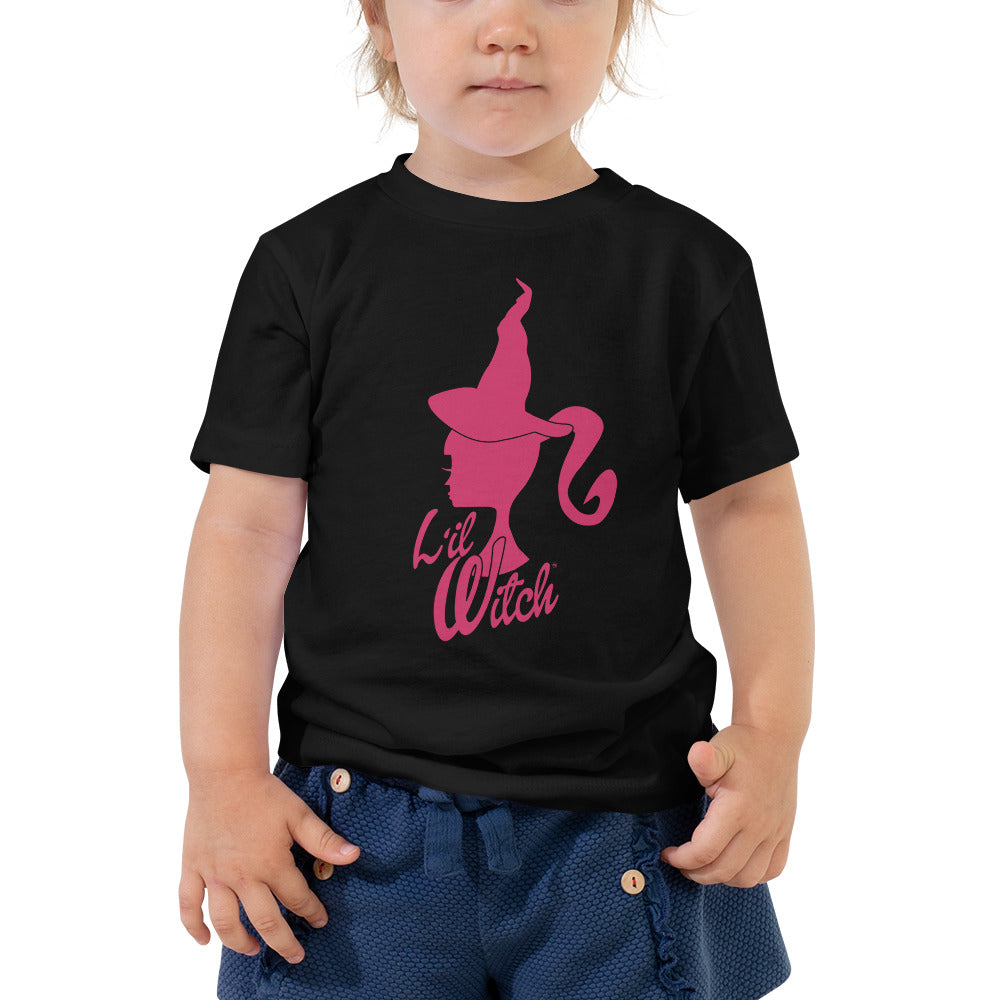L'IL WITCH PINK Toddler Short Sleeve Tee