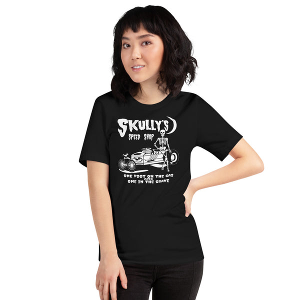 SKULLY'S COFFIN ROD Short-Sleeve Unisex T-Shirt