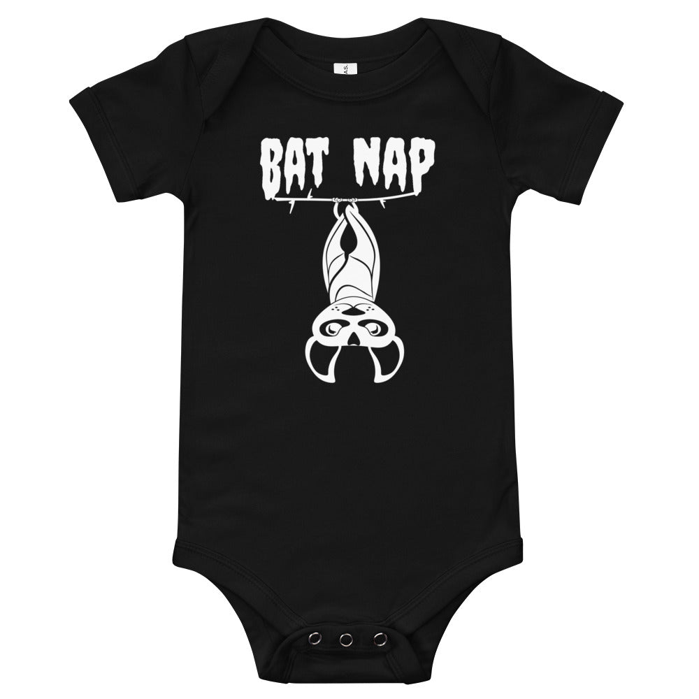 BAT NAP baby onesie