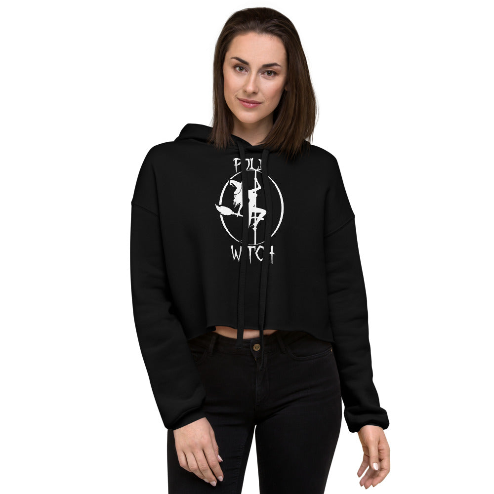 POLE WITCH Crop Hoodie